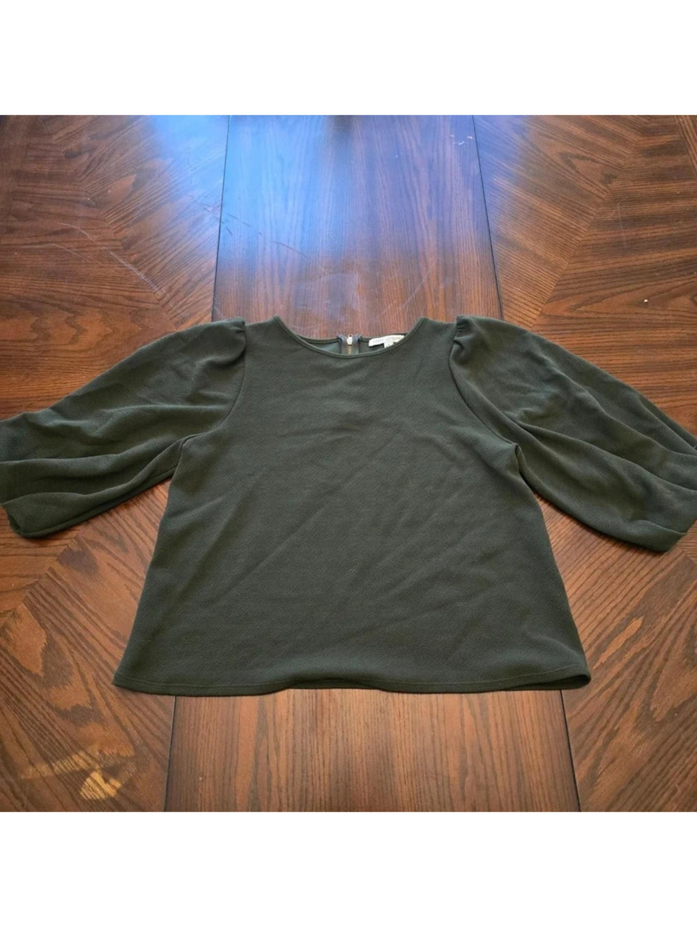 Green-envelope Women's Green and Khaki Blouse
